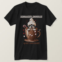 Schnauzer Snuggles & Hot Chocolate