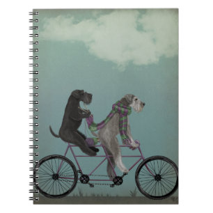 Schnauzer Tandem Notebook