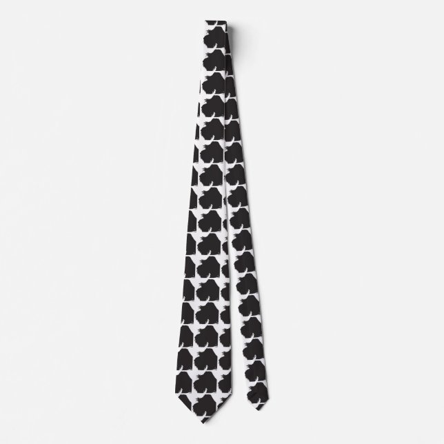 Schnauzer Tie (Front)