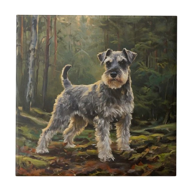 Schnauzer  tile (Front)
