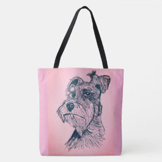 Schnauzer Tote Bag