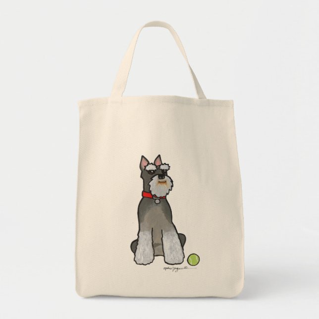 SCHNAUZER TOTE BAG (Front)