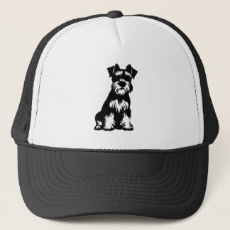 Schnauzer Trucker Hat