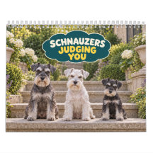 Schnauzers Judging You Funny Thoughts