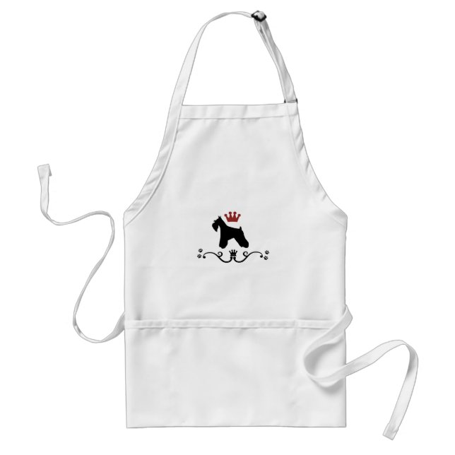 Schnauzers Rule Apron (Front)