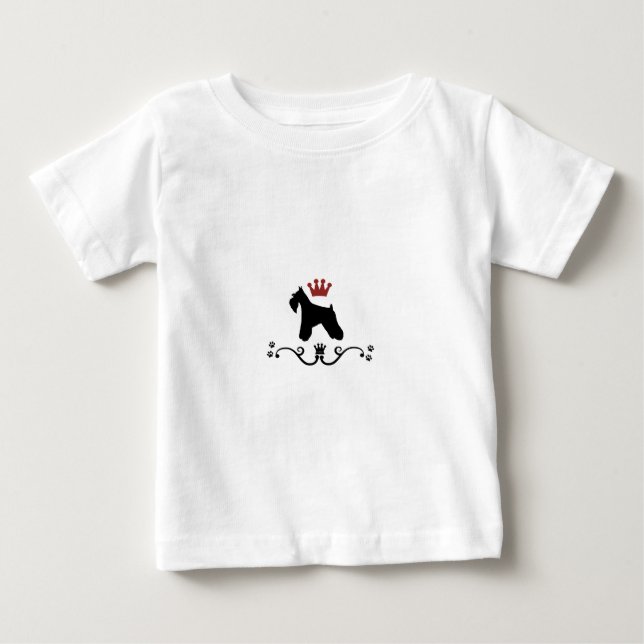 Schnauzers Rule Infant Tshirt (Front)