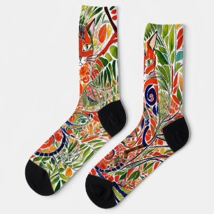 Schnazzy Cat Two Socks