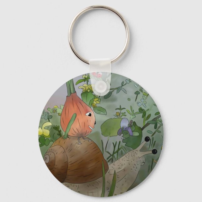 Schneckenreiten Key Ring (Front)
