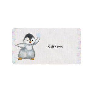 Schneeballschlacht  label