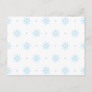 Schneeflocke Postcard