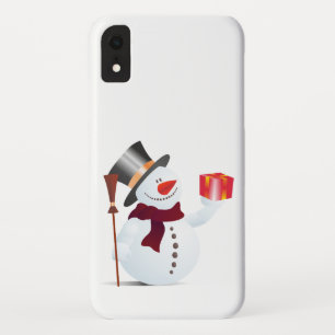 Schneemann / Snowman for Christmas / X-mas iPhone XR Case