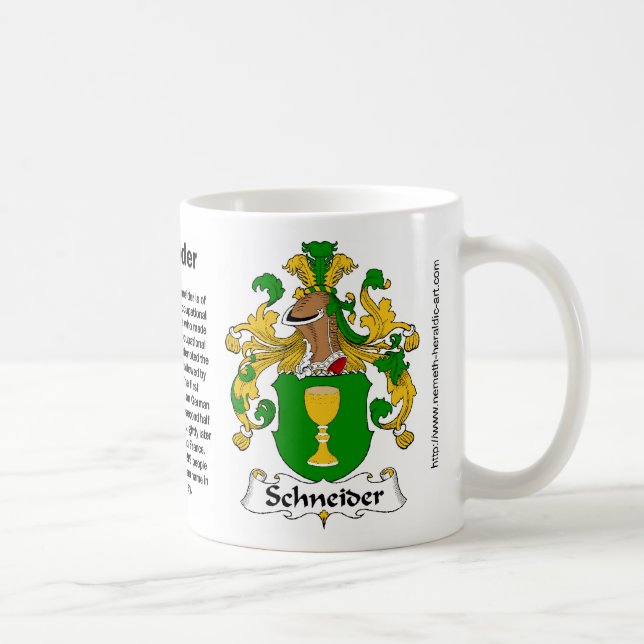 Schneider Family Crest Mug (Right)