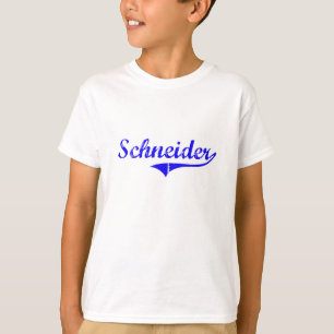 Schneider Surname Classic Style T-Shirt