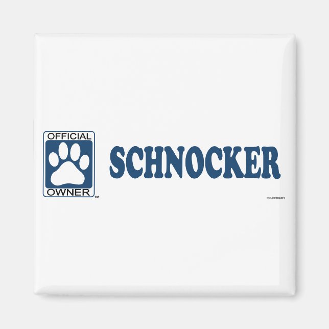 SCHNOCKER_blue Magnet (Front)