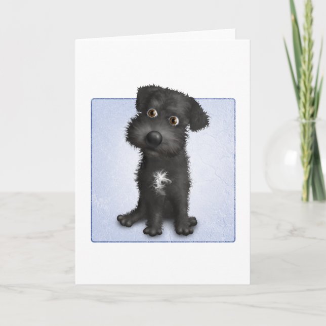 Schnoodle (Black) Card (Front)