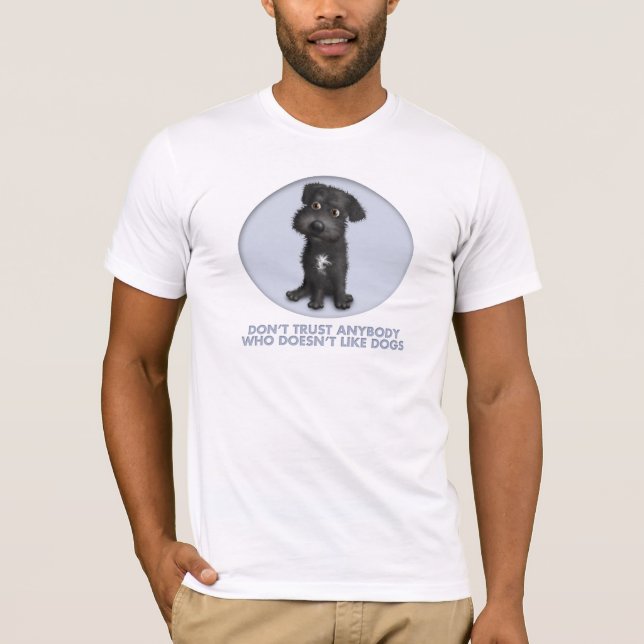 Schnoodle (Black) Trust T-Shirt (Front)