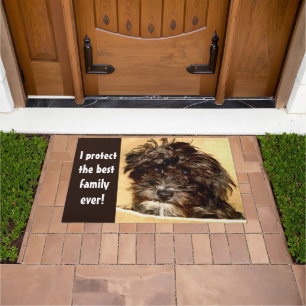 Schnoodle Dog Doormat