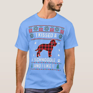Schnoodle Dog Lover Gifts Schnoodle Ugly Christmas T-Shirt