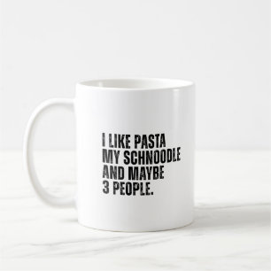 Schnoodle Dog Owner Funny Dog Dad Coffee Mug