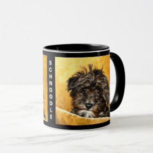 Schnoodle Dog Personalised Combo Mug