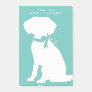 Schnoodle Dog Puppy Post-it Notes