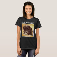 Schnoodle Dog Women's Black Basic