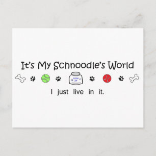 Schnoodle Postcard