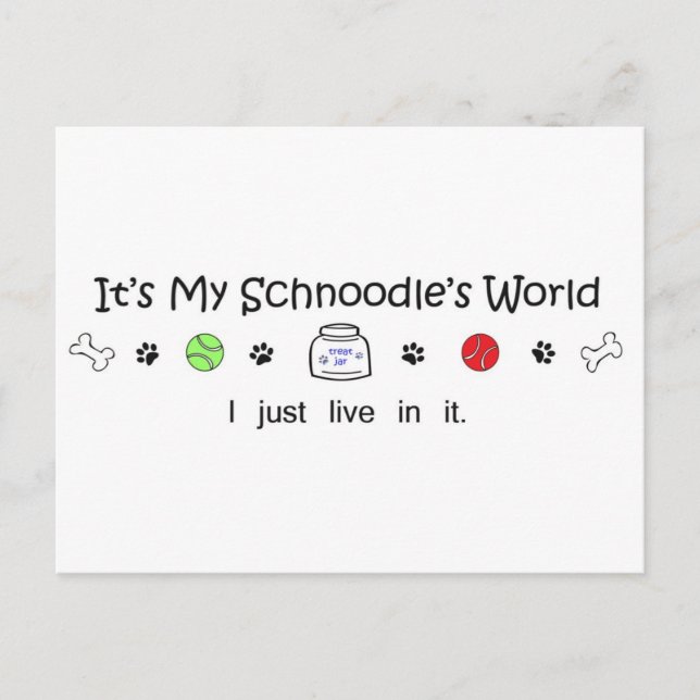 Schnoodle Postcard (Front)