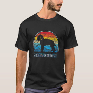 Schnoodle Vintage Design Dog T-Shirt