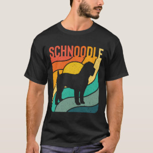 Schnoodle Vintage Retro Pet Dog Mum Dad Gift T-Shirt