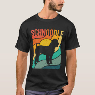 Schnoodle Vintage Retro Pet Dog Mum Dad Gift T-Shirt