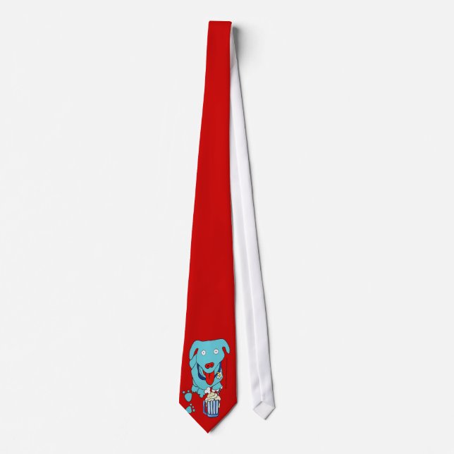 Schnook Dog Pop Art Tie (Front)