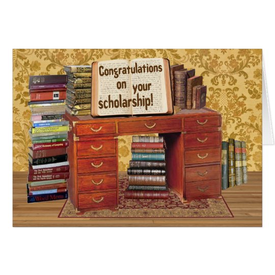 Scholarship Congratulations Card