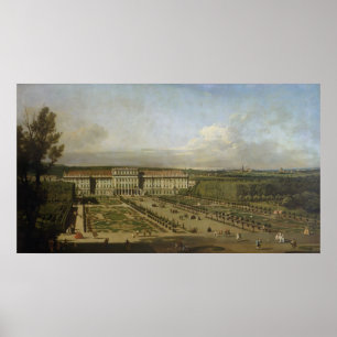Schonbrunn Palace and gardens, 1759-61 Poster