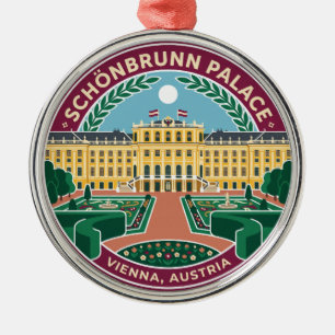 Schonbrunn Palace Austria Metal Tree Decoration