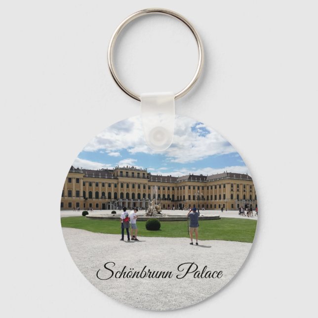 Schönbrunn Palace Vienna, Austria Key Ring (Front)