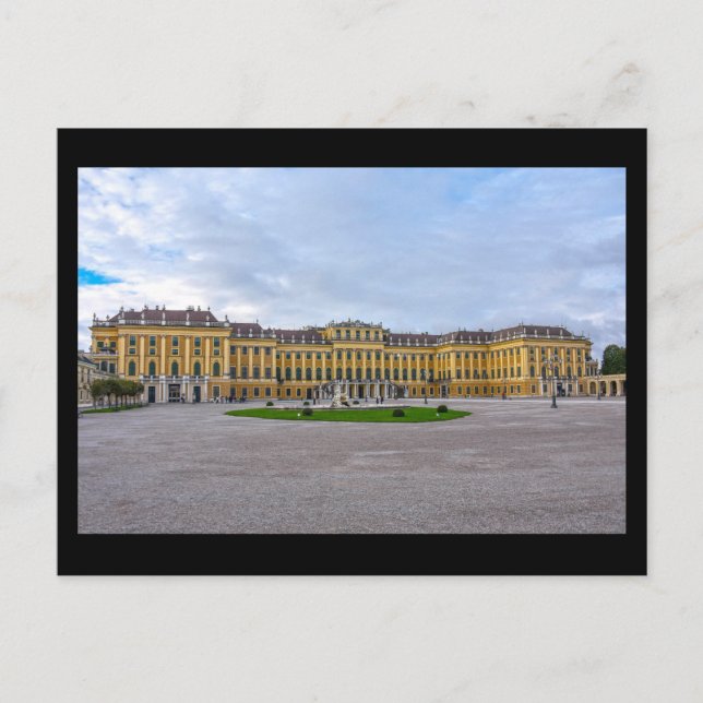 Schönbrunn Palace, Vienna, Austria Postcard (Front)