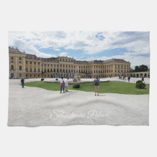 Schönbrunn Palace Vienna, Austria Tea Towel