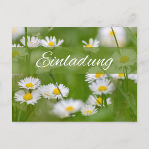 Schöne Einladungskarte für Deine Feierlichkeit! Postcard