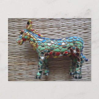 Schöne Postkarte "Esel" Postcard