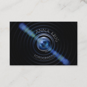 Schönes Design Fotografie Visitenkarte Business Card
