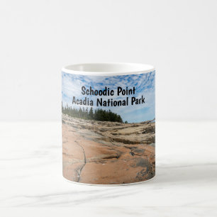 Schoodic Point in Acadia National Park in Maine Coffee Mug