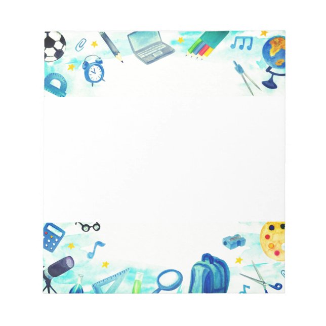 School Accessories Notepad (Front)