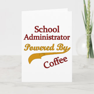 School Administrator Powered By Coffee Card