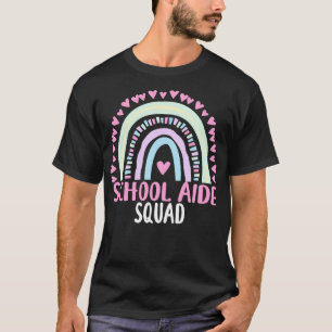 School Aide Squad Party Matching Womens Appreciati T-Shirt