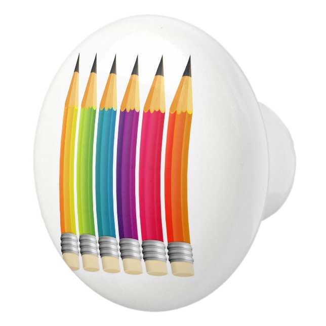 School and Office Supplies Cabinet Knobs (Right)