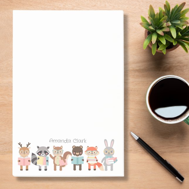 School animals post-it notes (Creator Uploaded)