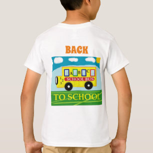 School Back To School Front Still On Vacation Fun T-Shirt