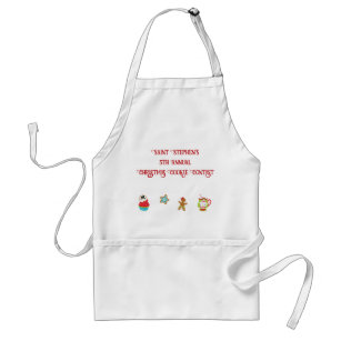 School Bake Off Competition Custom Text   Standard Apron