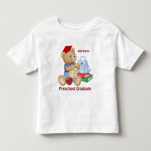 School Bear - Preschool Graduate Toddler T-Shirt